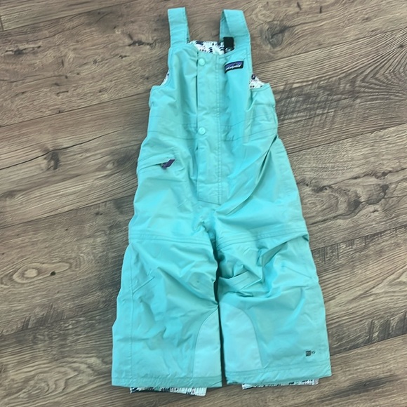 Patagonia toddler snow bib- 2T 
Has a few small stains- see photos for details - Picture 1 of 7